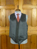 26/0811 kent haste lachter 2016 savile row bespoke charcoal grey nailhead weave 4-piece worsted suit (portly cut) 47 regular to long
