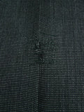 26/0811 kent haste lachter 2016 savile row bespoke charcoal grey nailhead weave 4-piece worsted suit (portly cut) 47 regular to long