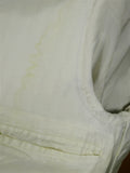 26/0827 couch & hoskin 2004 city of london bespoke pale khaki fresco weave wool suit 42-43 short