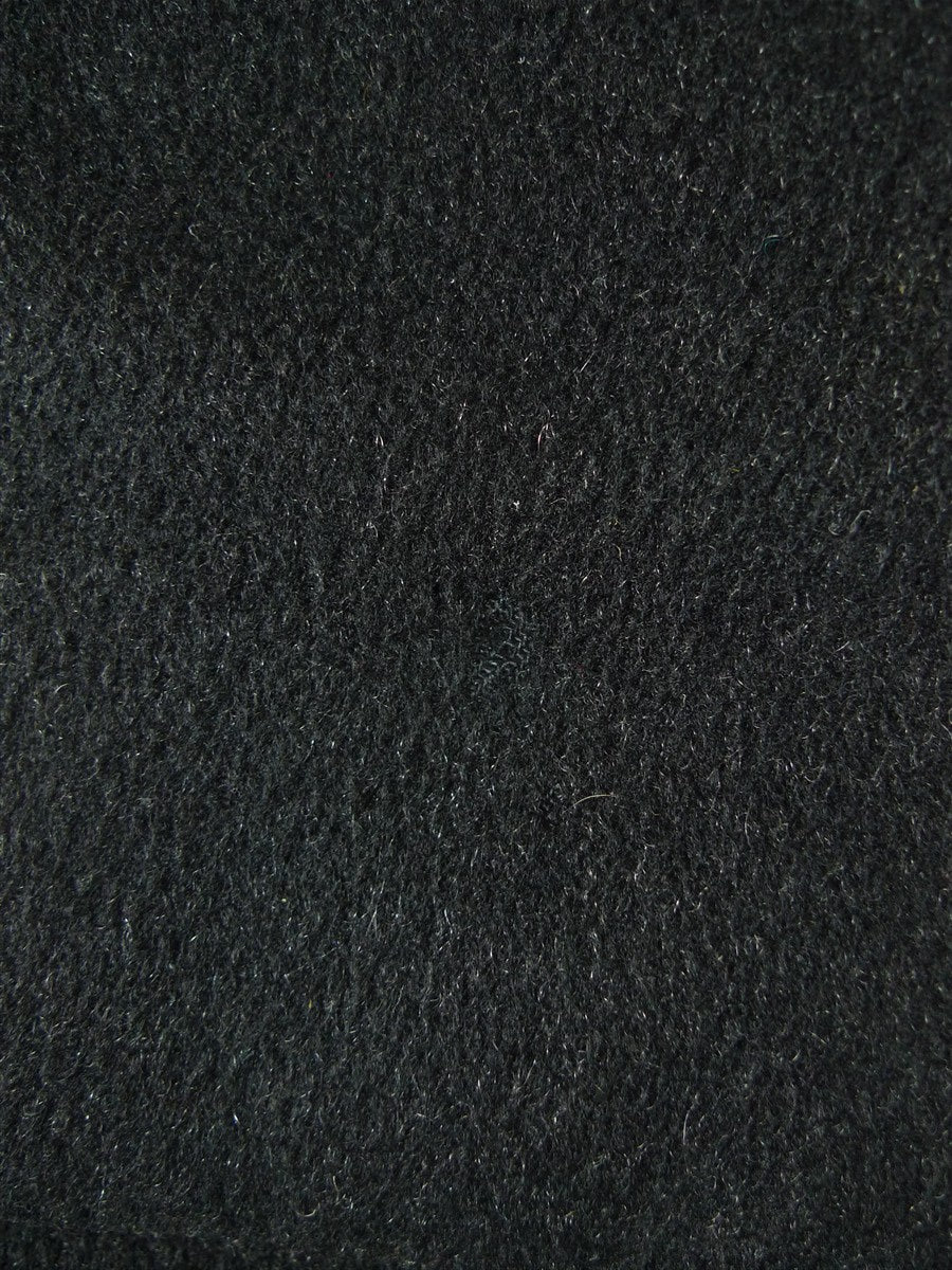 26/0845 stunning 1985 vintage henry poole charcoal grey d/b cashmere 'king coat' overcoat overcoat w/ silk-velvet collar 46