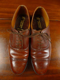 26/0850 vintage 1980s austin reed london brown brogue shoe uk 8.5