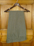 26/0846 immaculate vintage british bespoke tailored green wp check green herringbone tweed suit 42 regular to long