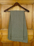 26/0846 immaculate vintage british bespoke tailored green wp check green herringbone tweed suit 42 regular to long