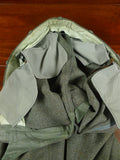 26/0846 immaculate vintage british bespoke tailored green wp check green herringbone tweed suit 42 regular to long