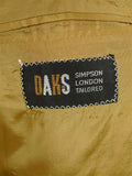 26/0834 immaculate vintage daks taupe wool travel blazer jacket 41 regular
