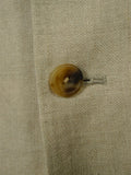 26/0847 immaculate 2015 kent haste lachter savile row bespoke unstructured linen chore jacket blazer 48 regular to long
