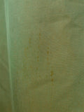 26/0857 wonderful vintage daks 2-tone green 100% cotton belted raincoat mac w/ removable red wool liner 42-44