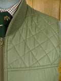 26/0856 vintage grenfell poly / cotton mix shooting vest gilet 42-44