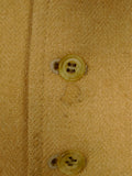 26/0855 vintage burberrys' pure camel hair waistcoat vest 40-41