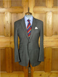 26/0858 immaculate hackett grey dogtooth loro piana 4-seasons super 120s wool suit 39 regular to long