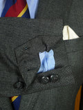 26/0858 immaculate hackett grey dogtooth loro piana 4-seasons super 120s wool suit 39 regular to long