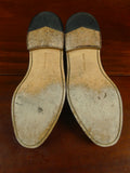 26/0881 nearly new tricker's 'devon' black calf leather oxford brogue shoe uk 8.5