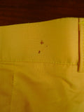 26/0865 vintage aquascutum yellow gold cotton summer trouser chino 30-33