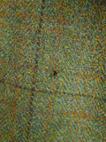 26/0871 vintage scottish tailor-made green wp check tweed inverness cape 46