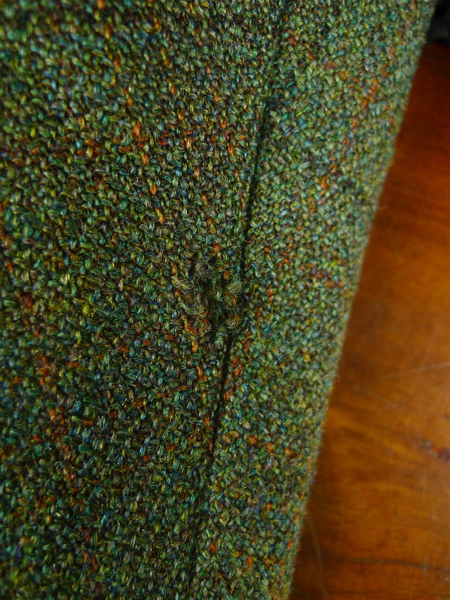 26/0872 heavyweight scottish tailor-made green wp check tweed shooting breeks 39-44