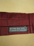 26/0892 genuine vintage silk red / blue & orange cravat for vintage revivals