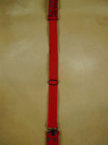 26/0885 vintage silk red / blue pattern bow tie