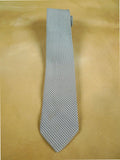 26/0929 vintage 1960s austin reed grey pattern tie for goodwood revival