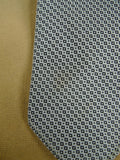 26/0929 vintage 1960s austin reed grey pattern tie for goodwood revival