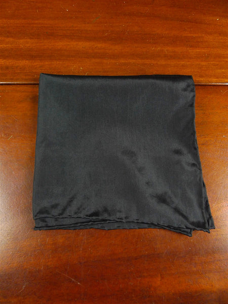 26/0943 immaculate vintage black macclesfield silk evening dress pocket square