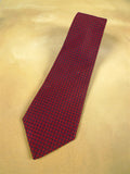 26/0953 vintage thomas pink london red pattern silk tie