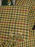 26/0960 immaculate 2001 savile row bespoke extra-heavyweight gun check tweed sports jacket 46 long