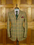 26/0962 immaculate vintage john g hardy bold check tweed sports jacket 41-42 long