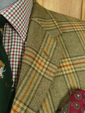 26/0962 immaculate vintage john g hardy bold check tweed sports jacket 41-42 long