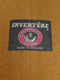 26/0959 exceptional immaculate vintage invertere heavyweight wp check heavyweight twill field coat w/ ghillie collar & back strap 44 regular