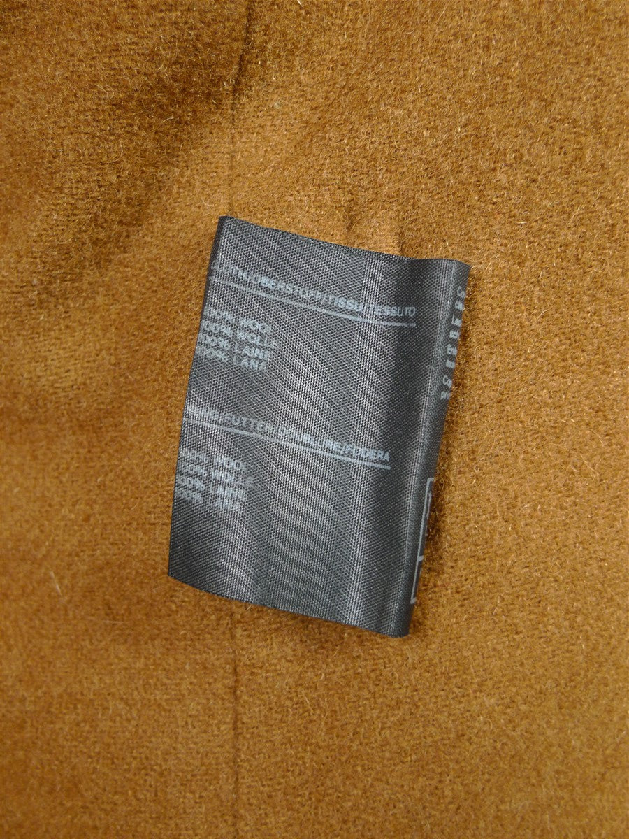 26/0959 exceptional immaculate vintage invertere heavyweight wp check heavyweight twill field coat w/ ghillie collar & back strap 44 regular