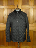 26/0964 nearly new barbour heritage black liddesdale quilted country jacket coat xxl