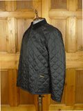 26/0964 nearly new barbour heritage black liddesdale quilted country jacket coat xxl