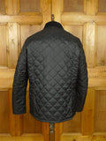 26/0964 nearly new barbour heritage black liddesdale quilted country jacket coat xxl