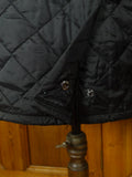 26/0964 nearly new barbour heritage black liddesdale quilted country jacket coat xxl