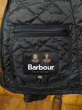 26/0964 nearly new barbour heritage black liddesdale quilted country jacket coat xxl