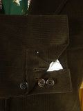 26/0965 immaculate hackett london brown corduroy sports jacket blazer 44 long
