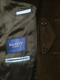 26/0965 immaculate hackett london brown corduroy sports jacket blazer 44 long