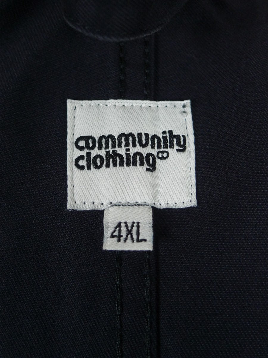 26/0967 community clothing 'james' heavy cotton twill blazer chore jacket 4xl 47-48