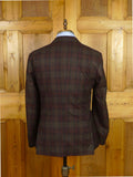 26/0966 immaculate gieves & hawkes savile row wool & 10% cashmere glen check unstructured sports jacket blazer 38 regular