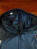 26/0970 immaculate gieves & hawkes savile row mtm teal blue canvassed wool suit w/ carrier 37 regular