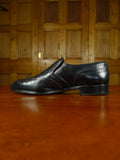 26/0987 wonderful vintage trickers black brogue slip-on leather shoe uk 11