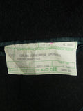 26/1018 immaculate vintage grey wool & cashmere loden-style ragalan coat overcoat w/ belt 41-42