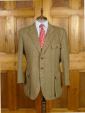 26/0972 vintage bladen gamekeeper norfolk style tweed jacket 43 short to regular
