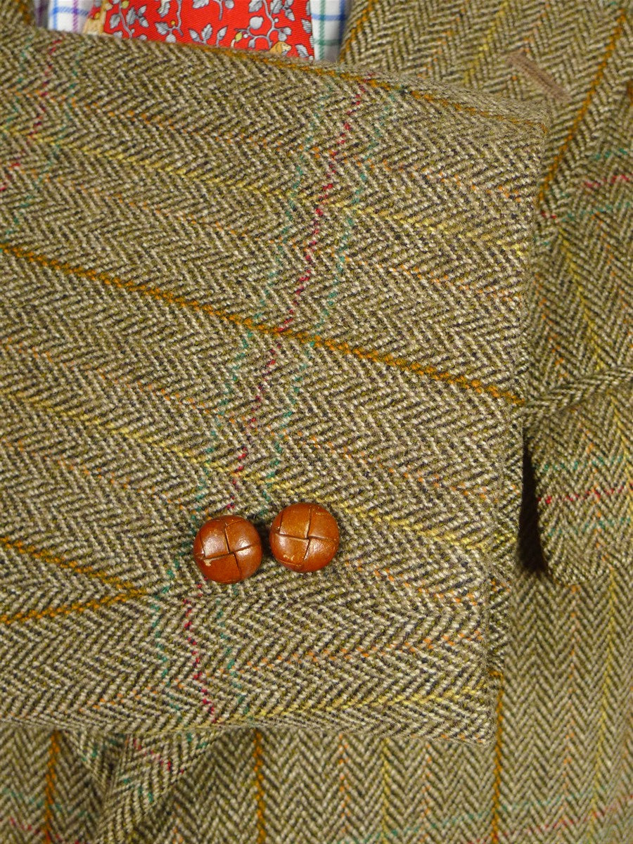 26/0972 vintage bladen gamekeeper norfolk style tweed jacket 43 short to regular