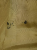 26/1011 vintage brown wp check heavyweight twill riding style jacket 44 long