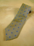 26/1003 new & lingwood gold / blue woven silk tie
