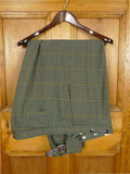 26/1015 goddards of norfolk bespoke green gun check tweed plus 4s 41-45