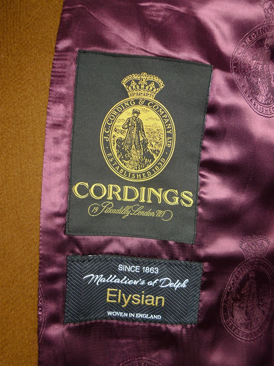 26/1040 immaculate cordings elysian wool d/b polo coat overcoat rrp £875 40