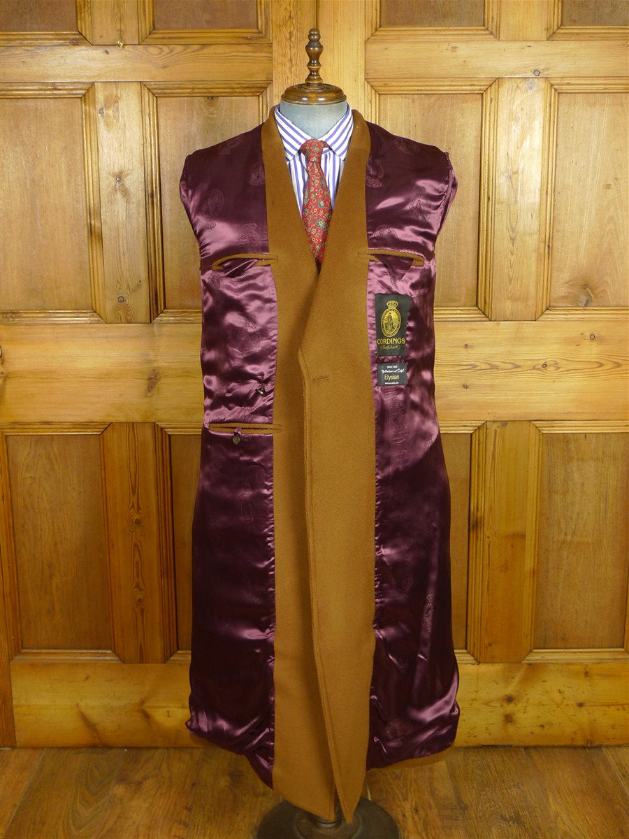 26/1040 immaculate cordings elysian wool d/b polo coat overcoat rrp £875 40