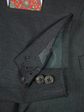 26/1057 dege & skinner 2004 savile row bespoke charcoal grey 3-button worsted suit 44 regular (portly cut)